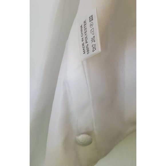 ST. PATRICK WHITE PAISLEY MENS DRESS VEST SIZE XS NWOT - Picture 5 of 9